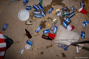 Sandy - USA vs. El Salvador FIFA World Cup Qualifier Soccer Saturday, September 5 2009 at Rio Tinto Stadium.  American Outlaws pre-game tailgate
