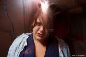 katarina herrera, tana oddo, alexis bresina, tamara johnson Nightmare Mansion is a brand new haunted house owned by the Castle of Chaos. Nightmare Mansion is home to four levels of fear, each progressively scarier than the last. The first show, Nightmare in 3D, consists of 3D art painted by nationally renowned artist, Stuart Smith. 3D glasses will be provided, this is the only Smith show in Utah. If you dare to go further, the next show takes you deeper into the nightmare and into the basement mortuary, for the Haunted Mansion. The third show, Taken Asylum is a little twisted, the patients are taking over the mental hospital. The last show, The Dungeon is just downright brutal, envision a prison housing only the worst criminal offenders. Saturday, October 3 2009 in Taylorsville.