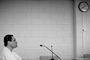 Draper - Original parole hearing for Marco Herrera, 54, a former West High School counselor who had a sexual affair with a 14-year-old female student. Herrera's affair occurred a year before the girl started another affair with West High U.S. history and Spanish teacher Jose Bernardo 