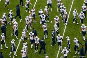 Trent Nelson  |  The Salt Lake Tribune BYU vs. Colorado State, college football, Saturday, November 13, 2010.