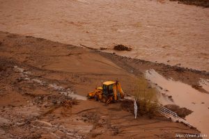 Trent Nelson  |  The Salt Lake TribuneAerial views of flooding near St. George, Wednesday, December 22, 2010.