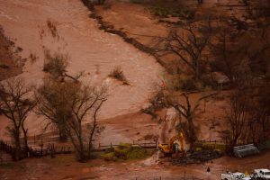 Trent Nelson  |  The Salt Lake TribuneAlong the Santa Clara River. Aerial views of flooding in St. George and Santa Clara, Wednesday, December 22, 2010.