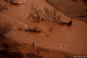 Trent Nelson  |  The Salt Lake TribuneAlong the Santa Clara River. Aerial views of flooding in St. George and Santa Clara, Wednesday, December 22, 2010.