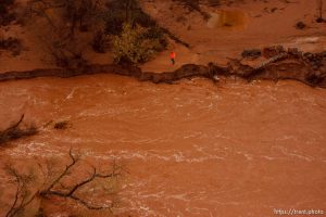 Trent Nelson  |  The Salt Lake TribuneAlong the Santa Clara River. Aerial views of flooding in St. George and Santa Clara, Wednesday, December 22, 2010.
