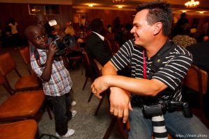 Trent Nelson  |  The Salt Lake Tribune Scott Winterton at the South Sudan Independence celebration in Salt Lake City, Utah, Saturday, July 9, 2011