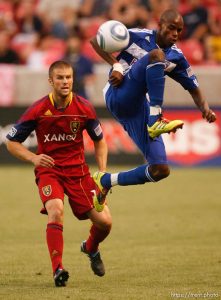 Trent Nelson  |  The Salt Lake Tribune Real Salt Lake vs. FC Dallas at Rio Tinto Stadium in Sandy, Utah, Saturday, July 9, 2011