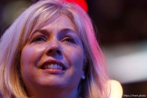Trent Nelson  |  The Salt Lake Tribune delegates, the first day of the Republican National Convention in Tampa, Florida, Tuesday, August 28, 2012.
