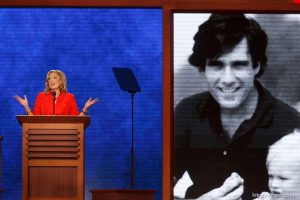 Trent Nelson  |  The Salt Lake Tribune Ann Romney speaks on the first day of the Republican National Convention in Tampa, Florida, Tuesday, August 28, 2012.
