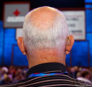 Trent Nelson  |  The Salt Lake Tribune  at the Republican National Convention in Tampa, Florida, Wednesday, August 29, 2012.
