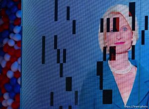 Trent Nelson  |  The Salt Lake Tribune
callista gingrich at the Republican National Convention in Tampa, Florida, Thursday, August 30, 2012.