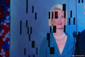 Trent Nelson  |  The Salt Lake Tribune callista gingrich at the Republican National Convention in Tampa, Florida, Thursday, August 30, 2012.