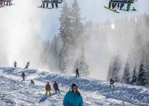 Trent Nelson  |  The Salt Lake Tribune
Opening day at Brighton Ski Resort, Tuesday November 13, 2012 in Brighton.