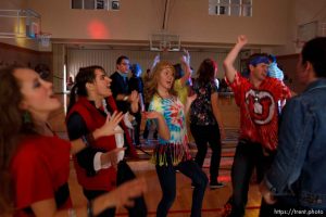 Trent Nelson  |  The Salt Lake Tribune Youth dancing at the Salt Lake University Institute of Religion, Friday November 16, 2012 in Salt Lake City.