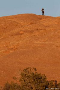 sunset above Moab, Wednesday April 3, 2013.