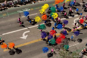 Trent Nelson  |  The Salt Lake Tribune Pride parade, Sunday June 8, 2014.