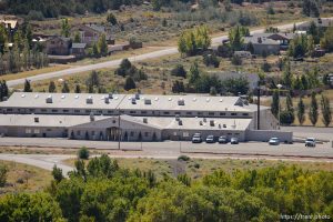Trent Nelson  |  The Salt Lake Tribune Leroy S Johnson meeting house, colorado city, Thursday September 25, 2014.
