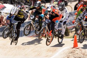 Trent Nelson  |  The Salt Lake Tribune Riders at the U.S. BMX National Series at Rad Canyon BMX in South Jordan, Saturday June 13, 2015.