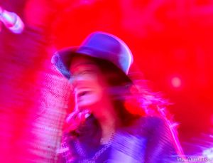 Trent Nelson  |  The Salt Lake Tribune
Brandi Carlile performs at Red Butte Garden in Salt Lake City, Sunday August 16, 2015.