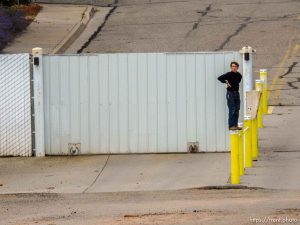 Trent Nelson  |  The Salt Lake Tribune
people in the Hildale clinic compound, Wednesday September 16, 2015.