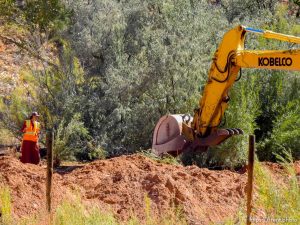 Trent Nelson  |  The Salt Lake Tribune Searching for the last of the flash flood victims in the Short Creek Wash, Hildale, Friday September 25, 2015.