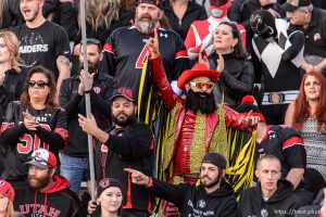 Trent Nelson  |  The Salt Lake Tribune
A fan dressed up as Randy 