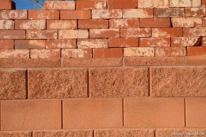 Trent Nelson  |  The Salt Lake Tribune brick wall, in Hildale, Wednesday December 2, 2015.