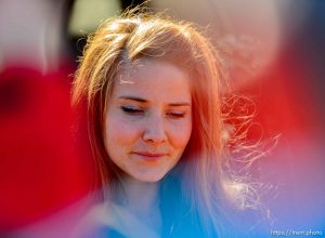 Trent Nelson  |  The Salt Lake Tribune
Arianna Brown, daughter of Robert 