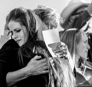 Trent Nelson  |  The Salt Lake Tribune Thara Tenney, daughter of Robert 