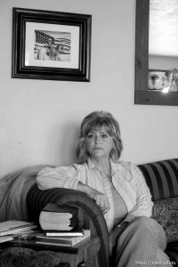 Trent Nelson  |  The Salt Lake Tribune Jeanette Finicum, Cane Beds, Saturday May 21, 2016.