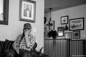 Trent Nelson  |  The Salt Lake Tribune Tean Finicum, Cane Beds, Saturday May 21, 2016.