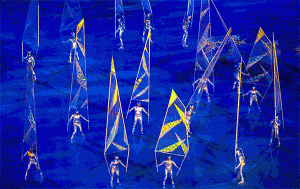 Opening Ceremony of the 2002 Winter Olympics in Salt Lake City