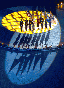 Opening Ceremony of the 2002 Winter Olympics in Salt Lake City