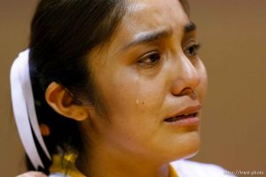 Whitehorse high school girls basketball, senior night, a win over Rock Point. 2.03.2006