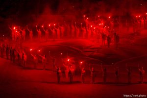 Trent Nelson  |  The Salt Lake Tribune
Opening Ceremony of the XXI Olympic Winter Games at BC Place in Vancouver, Friday, February 12, 2010.
