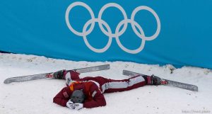 Men's Aerials Final, Tuesday at Deer Valley, 2002 Olympic Winter Games. ; 02.19.2002, 12:29:20 PM
