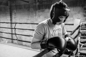 Trent Nelson  |  The Salt Lake Tribune
Danny Galloway is a 16-year-old boxer who is the best, among all ages, in the state. Galloway was photographed working out at Fight For Your Life, a boxing and fitness gym Thursday, February 23, 2012 in Salt Lake City, Utah.