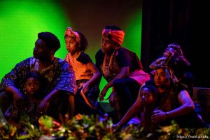(Trent Nelson | The Salt Lake Tribune)   The dress rehearsal for “Be One,” an event put on by the LDS Church to celebrate the 1978 revelation on the priesthood on its 40th anniversary (which is June 1), in Salt Lake City, Thursday May 31, 2018.