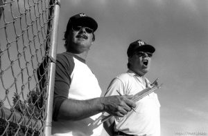 Coaches at Yankees game
