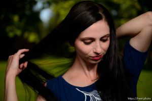 (Trent Nelson | The Salt Lake Tribune)   Shanell DeRieux was married at 18 to a husband in the Kingston Group. She also is a star of 