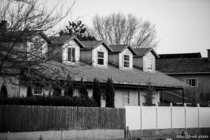 Trent Nelson  |  The Salt Lake Tribune
home and wall, Thursday February 25, 2016.