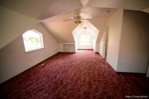 Trent Nelson  |  The Salt Lake Tribune An empty UEP Trust home in Colorado City, AZ, vacated by an FLDS family as eviction loomed, Monday May 8, 2017.