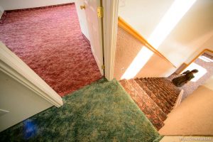 Trent Nelson  |  The Salt Lake Tribune
An empty UEP Trust home in Colorado City, AZ, vacated by an FLDS family as eviction loomed, Monday May 8, 2017.