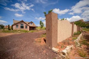 Trent Nelson  |  The Salt Lake Tribune An empty UEP Trust home in Colorado City, AZ, vacated by an FLDS family as eviction loomed, Monday May 8, 2017.