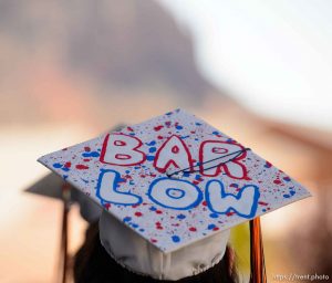 Trent Nelson  |  The Salt Lake Tribune  at Water Canyon High School's graduation ceremony in Hildale, Monday May 22, 2017. Two years ago the school had one graduate, this year twenty-five. barlow