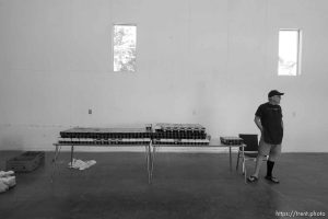 Trent Nelson  |  The Salt Lake Tribune Scott Carey. Short Creek Family Services Center provides food and services to families, Wednesday September 14, 2016.