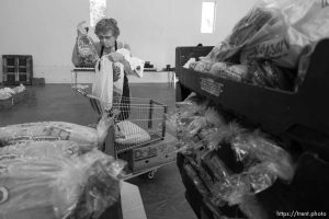 Trent Nelson  |  The Salt Lake Tribune Sharon Collins. Short Creek Family Services Center provides food and services to families, Wednesday September 14, 2016.