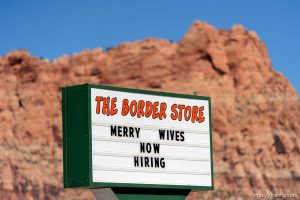 Trent Nelson  |  The Salt Lake Tribune the border store, merry wives now hiring, Wednesday September 14, 2016.