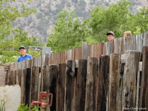 Trent Nelson  |  The Salt Lake Tribune UEP eviction of home in Colorado City, AZ, Tuesday May 9, 2017.