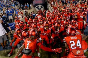 (Trent Nelson | The Salt Lake Tribune)  as BYU hosts Utah, NCAA football in Provo, Saturday September 9, 2017.