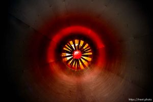 (Trent Nelson | The Salt Lake Tribune)  Wind tunnel testing facility Darko Technologies, in Ogden, Friday September 22, 2017. Ogden, which has established itself as a hub for outdoor recreation companies, hosted a trade mission of companies from four European countries and signed a cooperation agreement in hopes of stimulating business between the two sides.